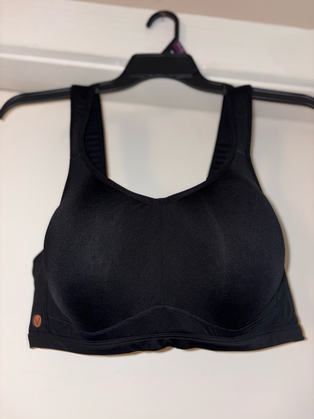 Lane Bryant's Livi Women’s Black underwire Sports Bra